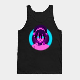 Toph Beifong Neon Tank Top